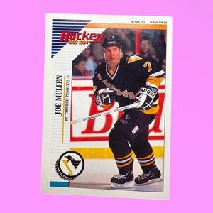 1993-94 Panini Hockey Joe Mullen Pittsburgh Penguins #83 Sticker